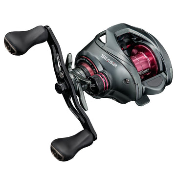 SEASIR DCast top view shows ultralight BFS reel balance.