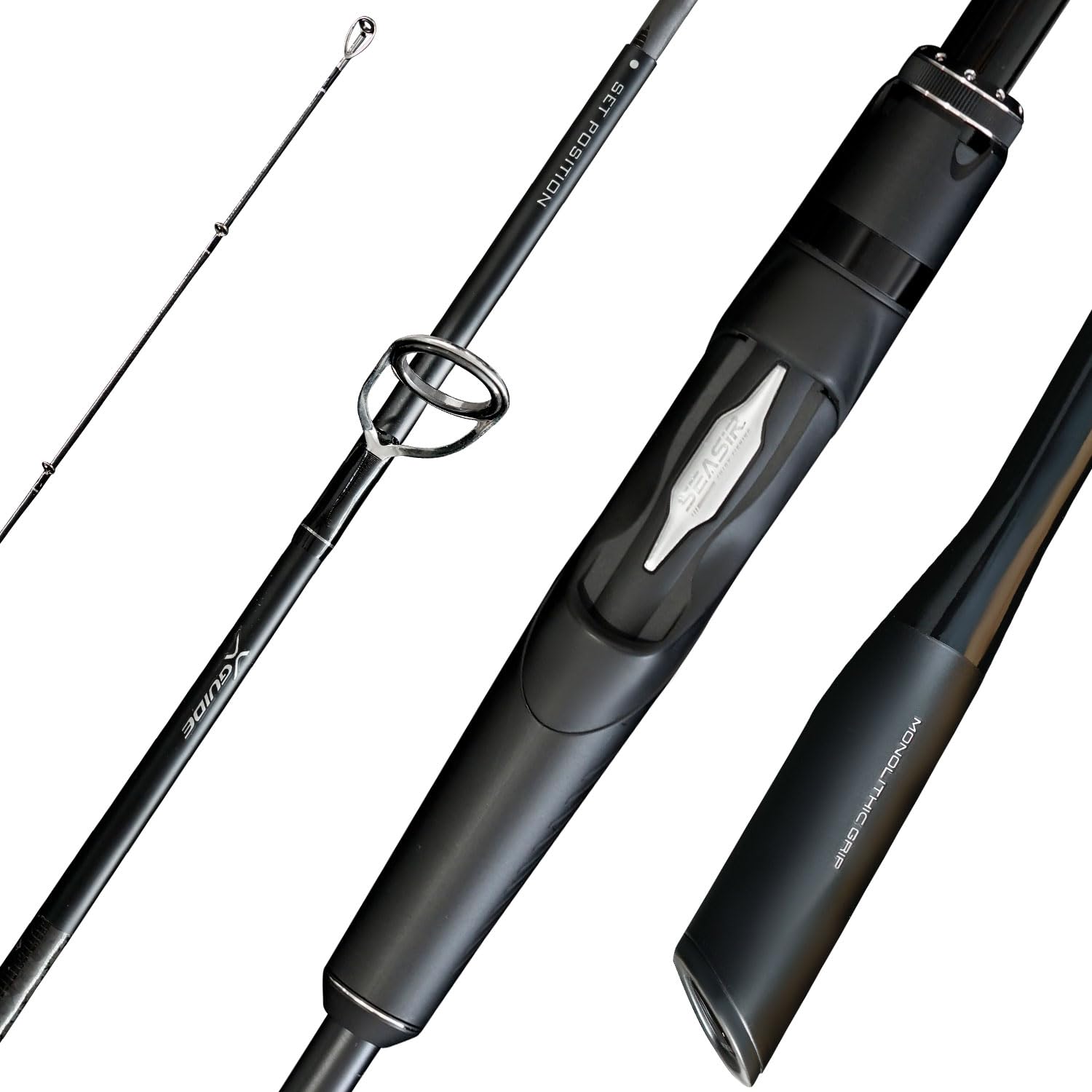 SEASIR Overcast BFS rod 6'6" ready for precise saltwater casting with balance