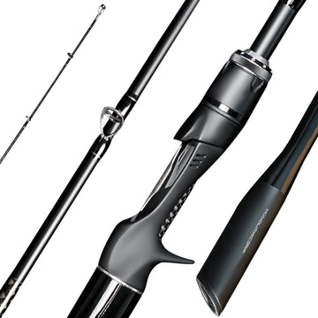 SEASIR Overcast rod with full-length grip for steady control during long casts