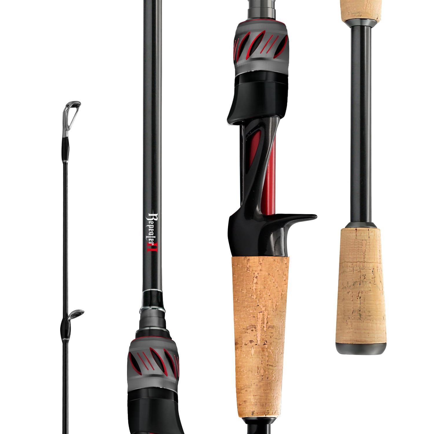 SEASIR Repeater II 2-piece rod assembly demonstrates portability for car trips and backpacking