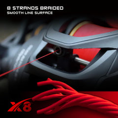 SEASIR X8 14lb braided line 0.16mm