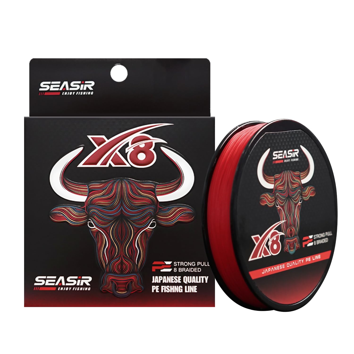 SEASIR X8 braided fishing line 150m