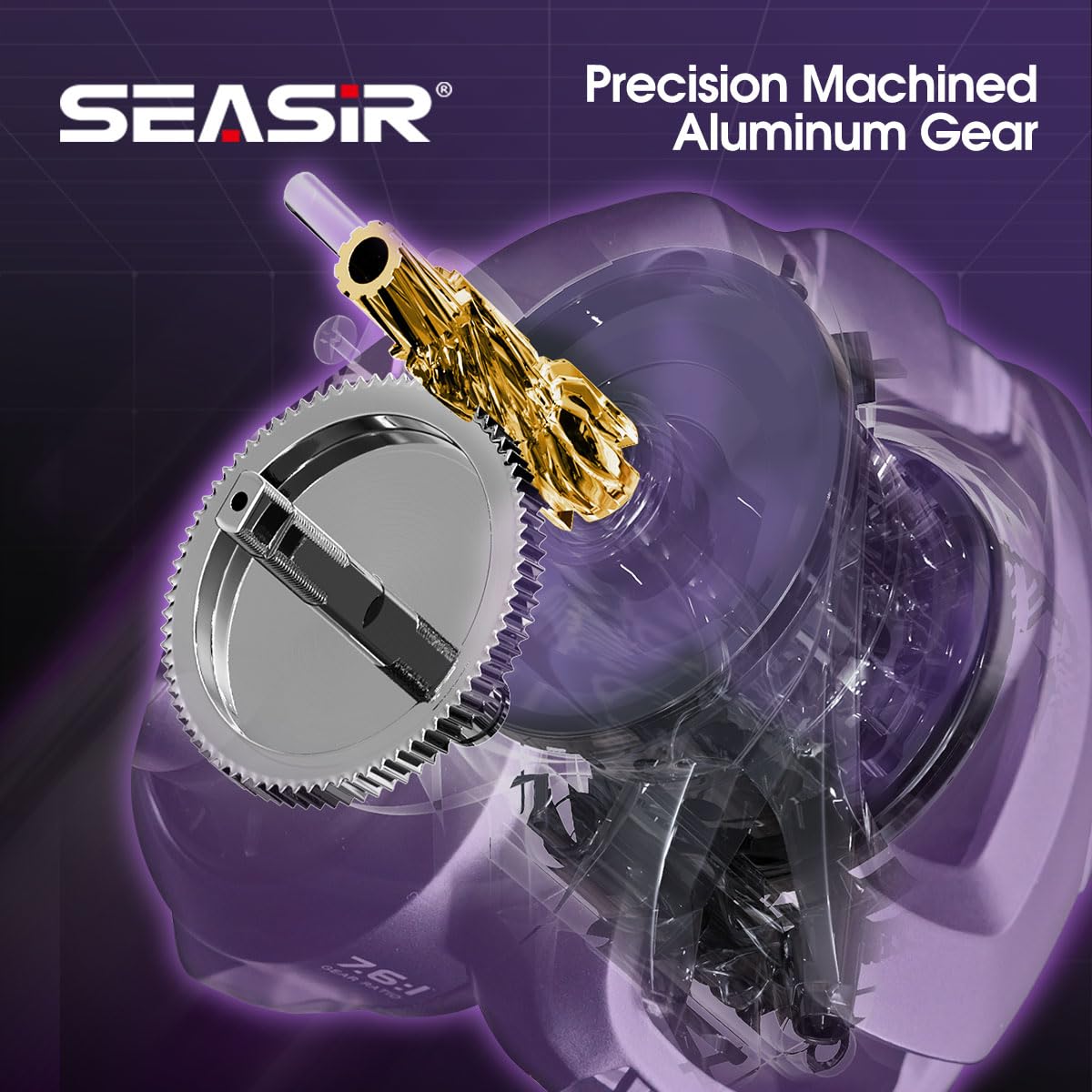 SEASIR Zero119 N52 magnetic braking helps control overruns in windy conditions.