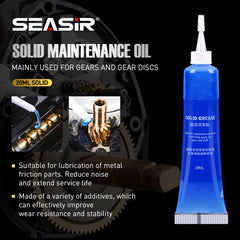 SEASIR grease and oil tubes for bearings and gears in fishing reels