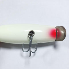 SEASKY wood lure profile view with 4 1/2 inch length