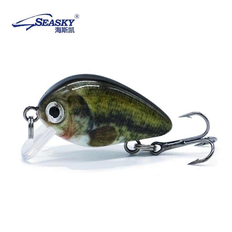 SEASKY mini crankbait top view