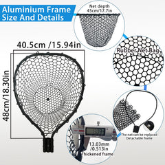 SEASPRO 18.3-inch hoop net ready for larger catches.