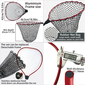 SEASPRO aluminum alloy frame of fishing net