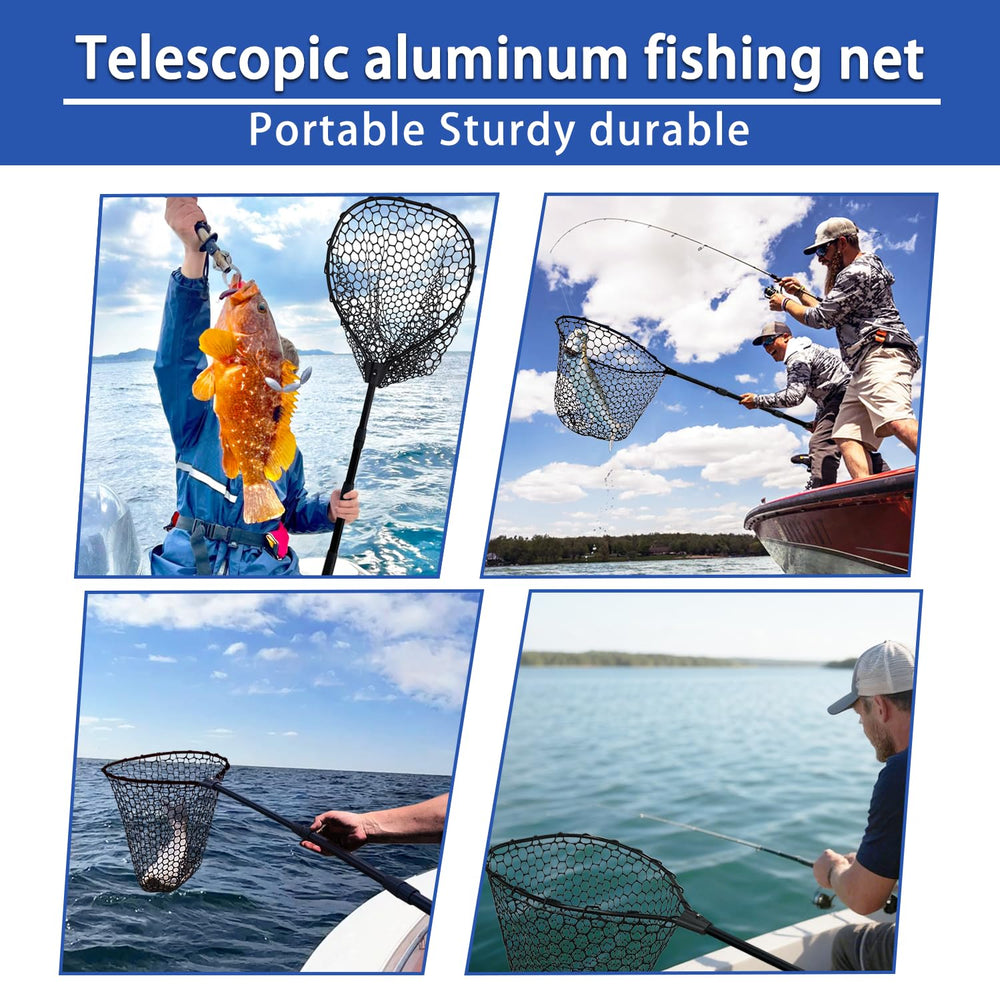 SEASPRO eco-conscious, fish-friendly net suitable for catch-and-release practices.