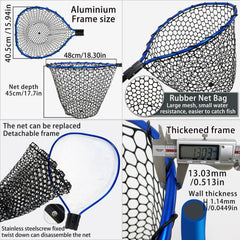 SEASPRO foldable design enables compact storage after fishing