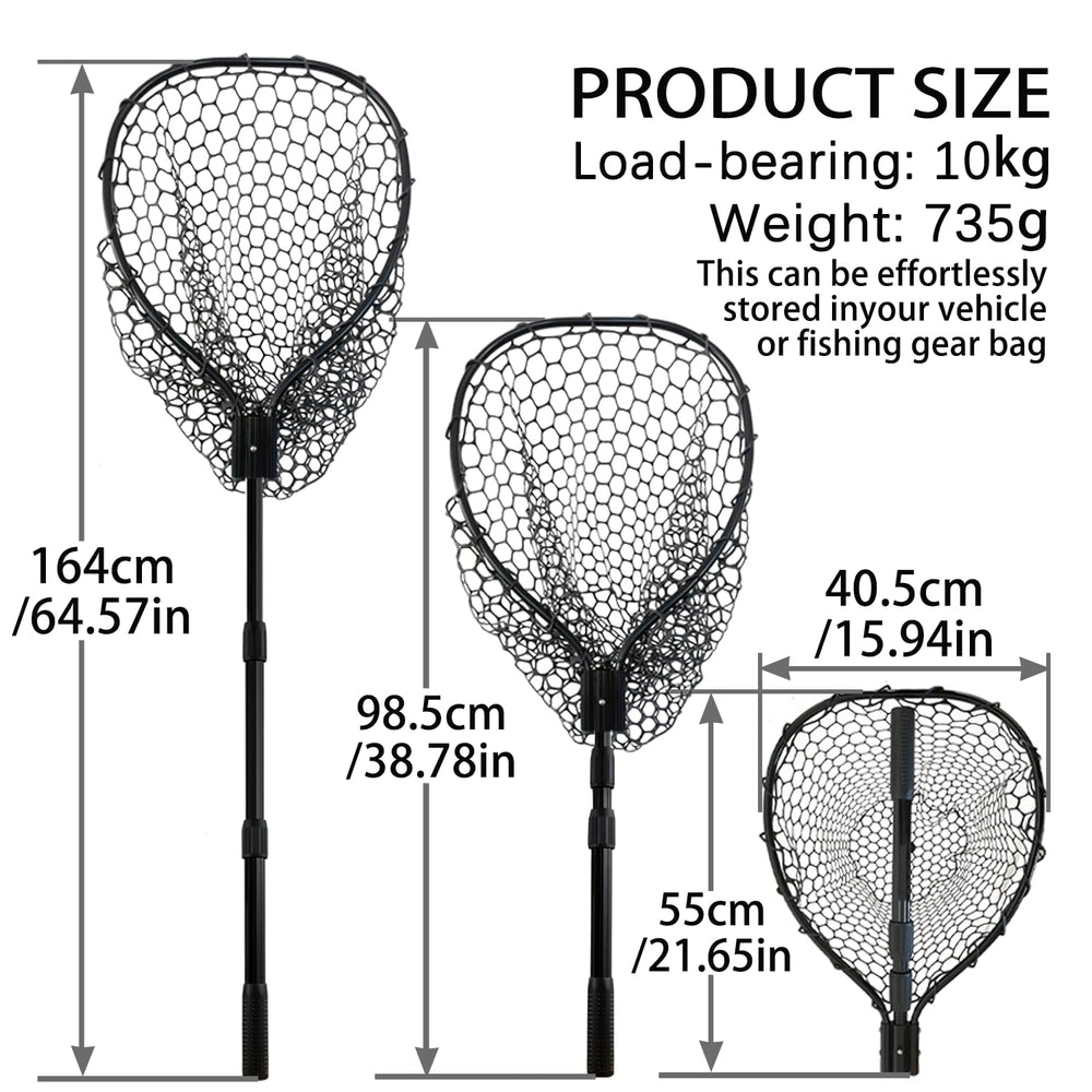 SEASPRO non-slip grip handle stays secure in wet conditions.