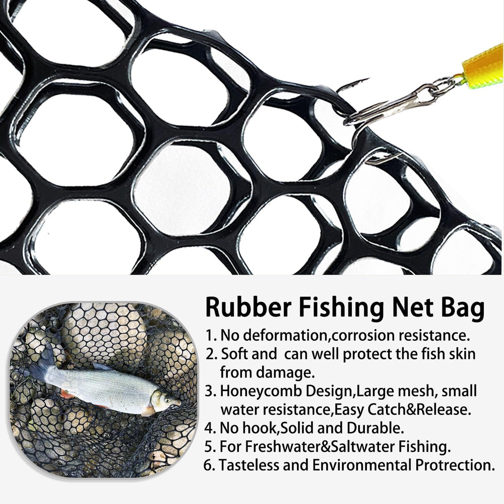 SEASPRO red fishing net with carrying case