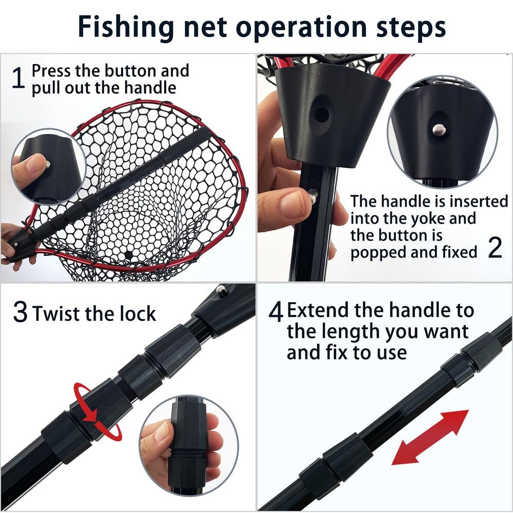 Rubber mesh of SEASPRO fishing net