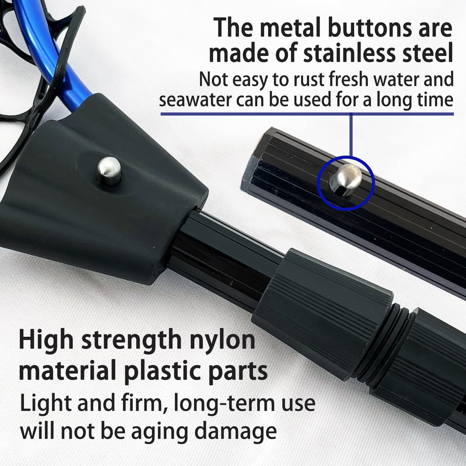 Suitable for freshwater and saltwater fishing