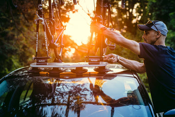 SeaSucker Mini Bomber Max fits virtually any car and adapts to curves.