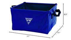 Seattle Sports Outfitter blue vinyl sink shows rugged durability for outdoor cleaning