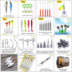 Bait kit suitable for seawater and freshwater environments