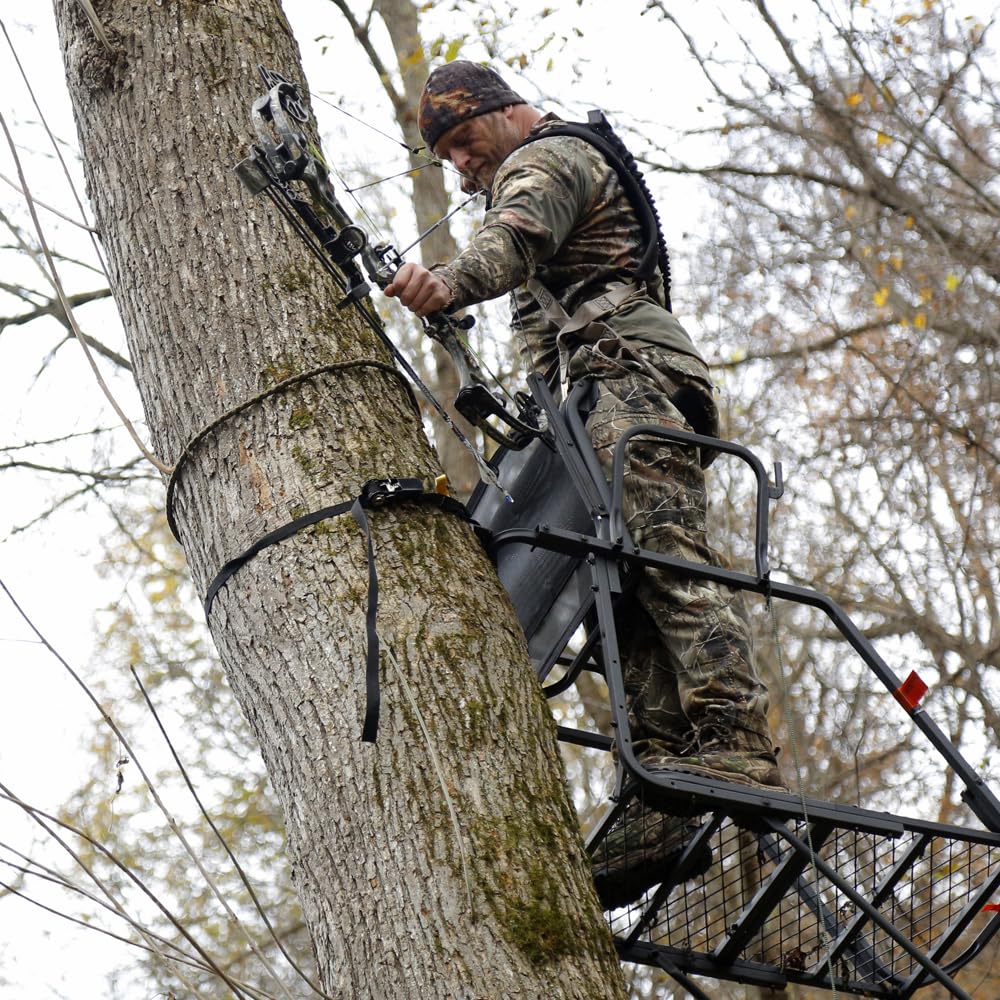 Sebnux silent strap reduces noise when setting up in the field