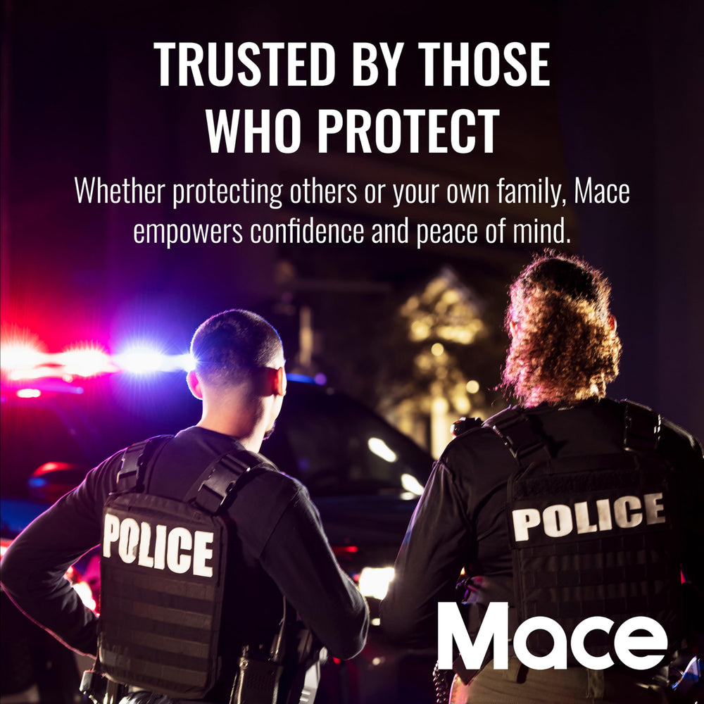 Snap closure keeps pepper gun holster secured in place