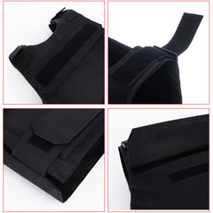 Front view of Security FBI airsoft vest