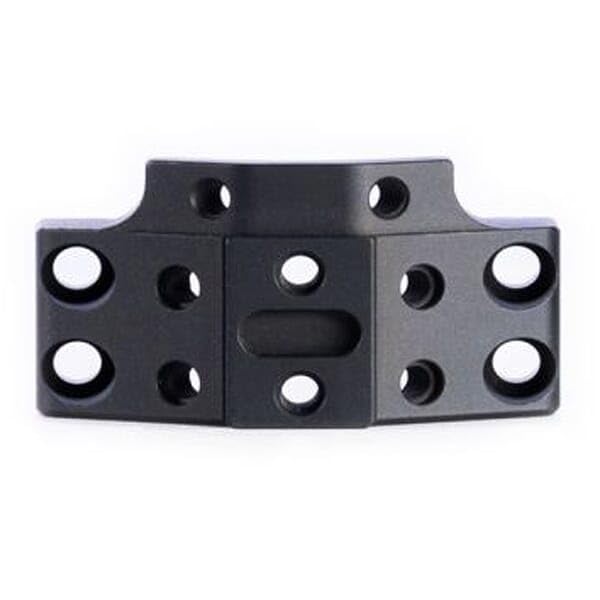 Seekins Precision 8X Ring Cap mounted on 30mm rings for versatile accessory integration.