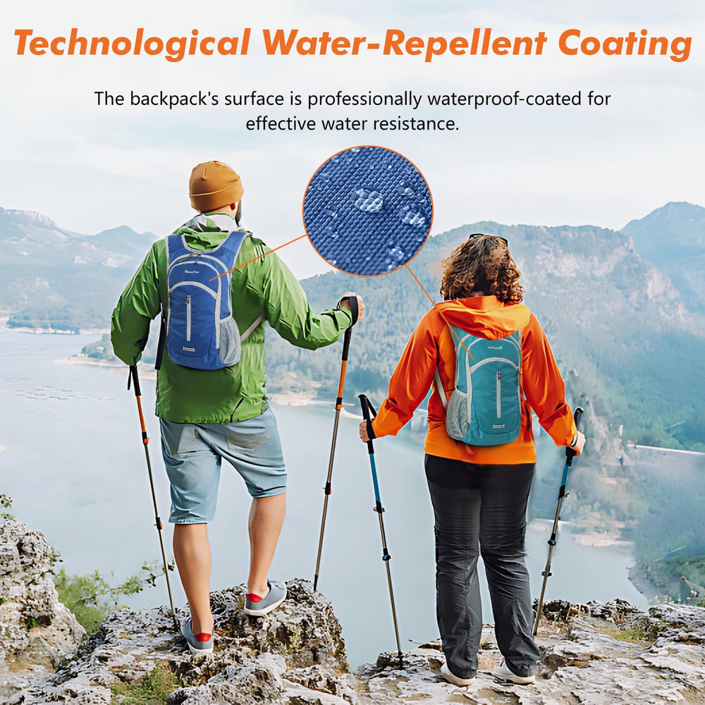 Seektop expandable backpack travel-friendly option for everyday adventures.