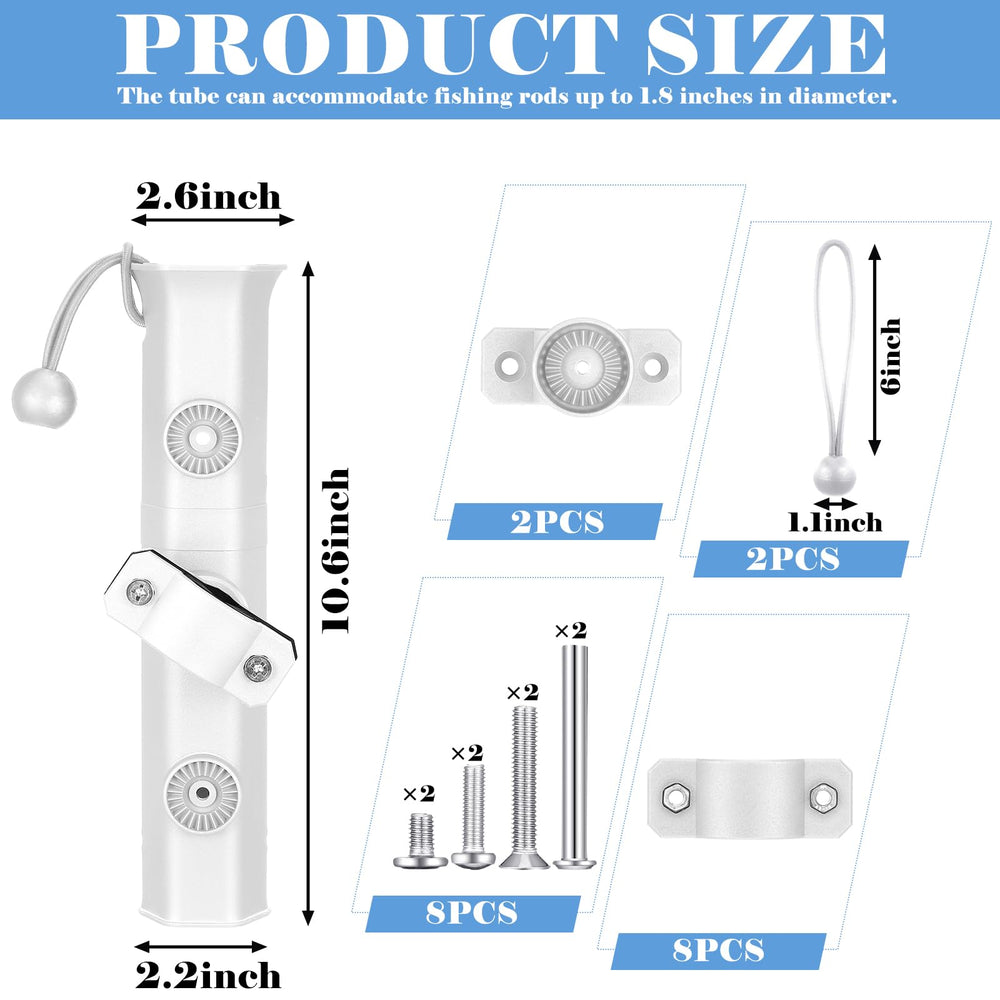 Rotatable clamps for bicycle fishing rod holders