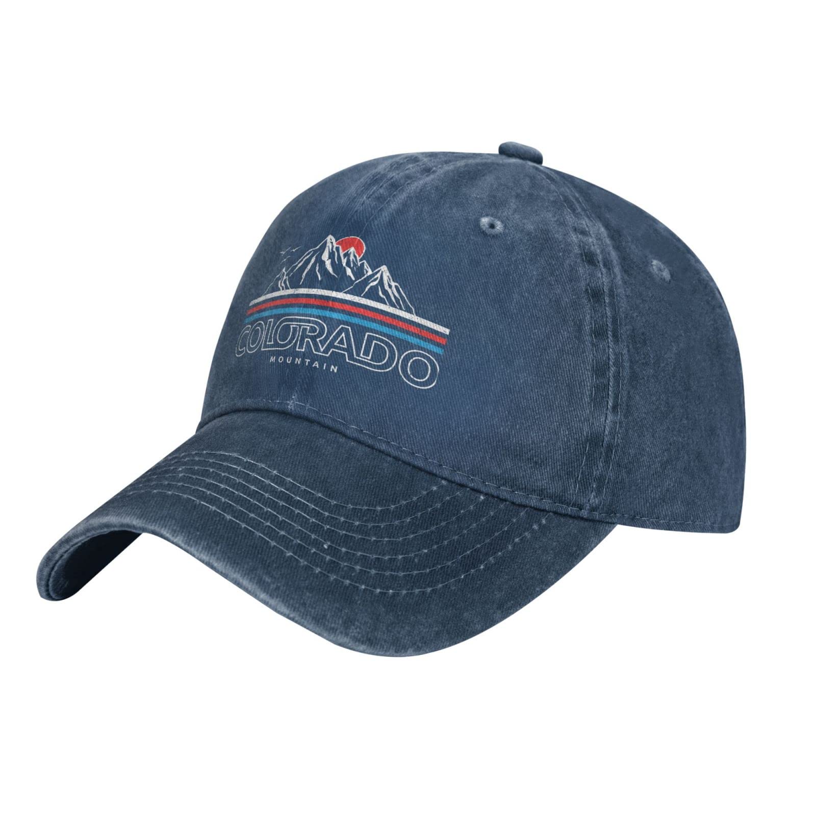 Sefgaen Colorado Mountains hat back strapback adjustable for a secure fit