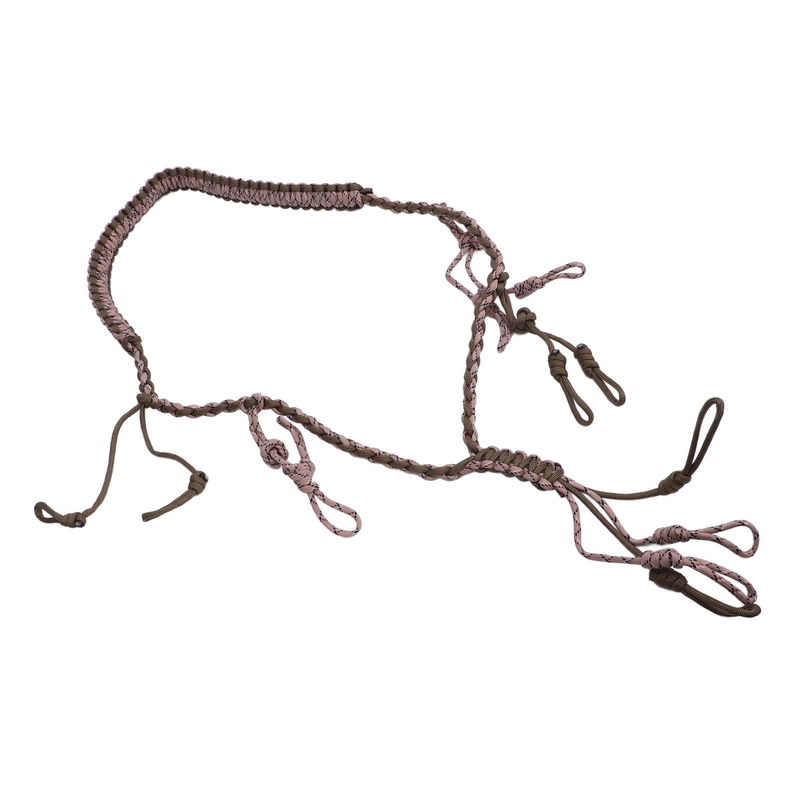 Segrehy braided-design lanyard complements gear with professional appeal.