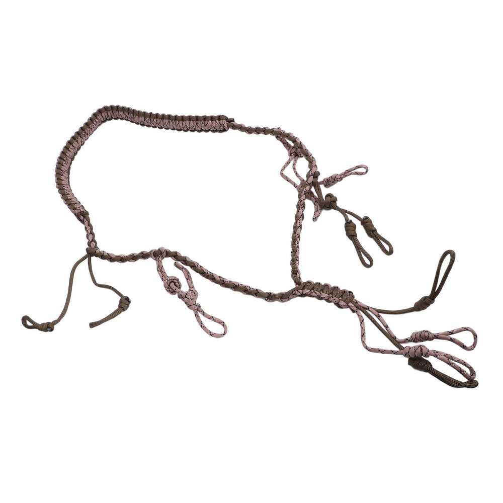 Segrehy braided-design lanyard complements gear with professional appeal.