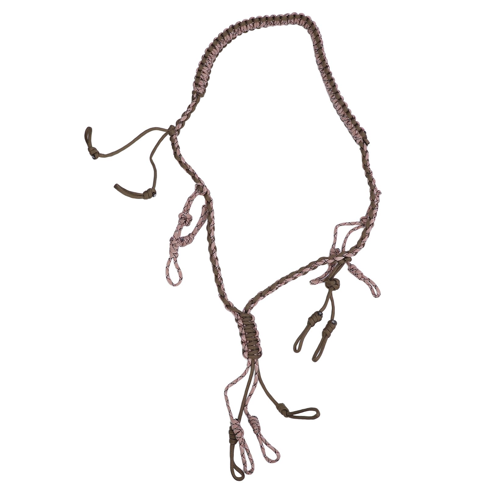 Segrehy duck call lanyard with hand-knitted durability for rugged outdoor use.