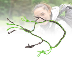 Segrehy duck call lanyard with multifunctional loops for secure calls.