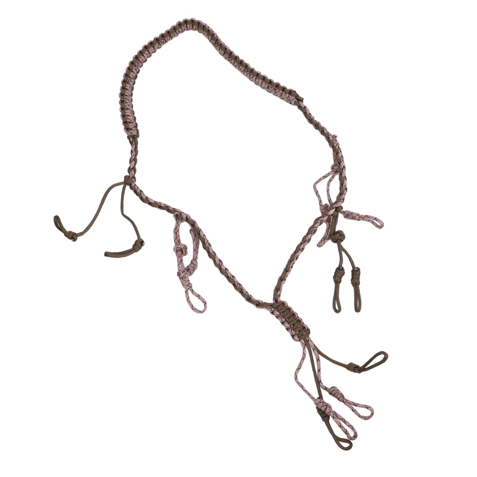 Segrehy nylon-material lanyard resists weather while staying flexible.
