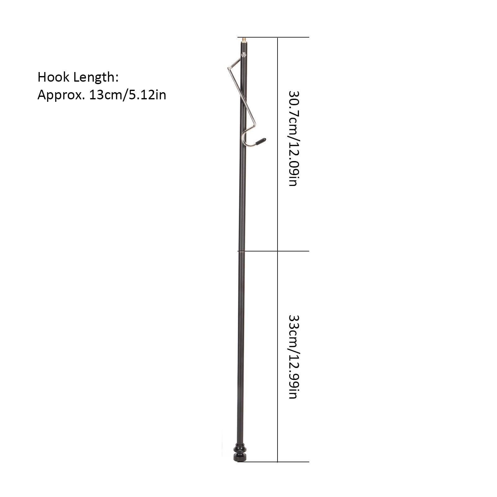 Segrehy portable camping light stand lightweight and easy to carry
