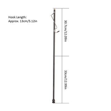Segrehy portable camping light stand lightweight and easy to carry
