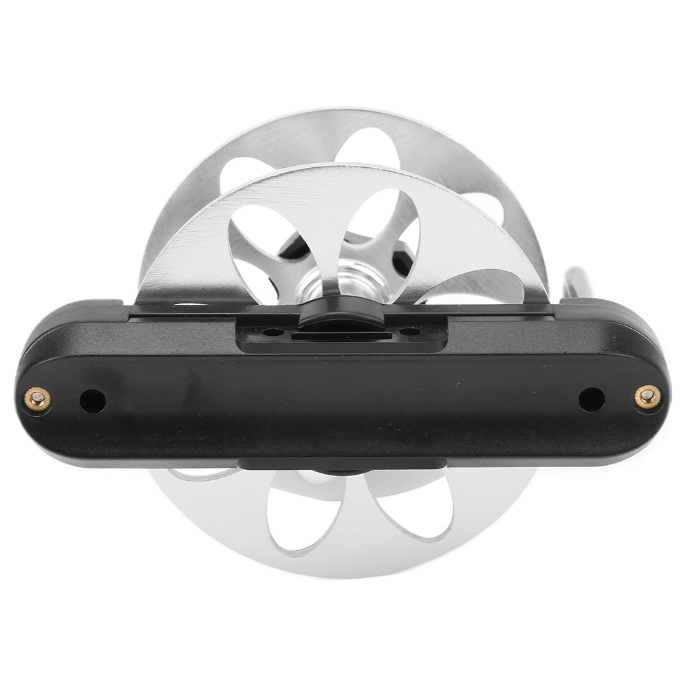 Segrehy speargun reel mounted with split base for quick installation