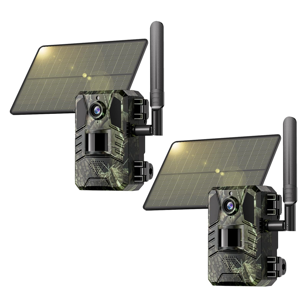 SEHMUA cellular trail camera front view enables remote monitoring with fast motion alerts.