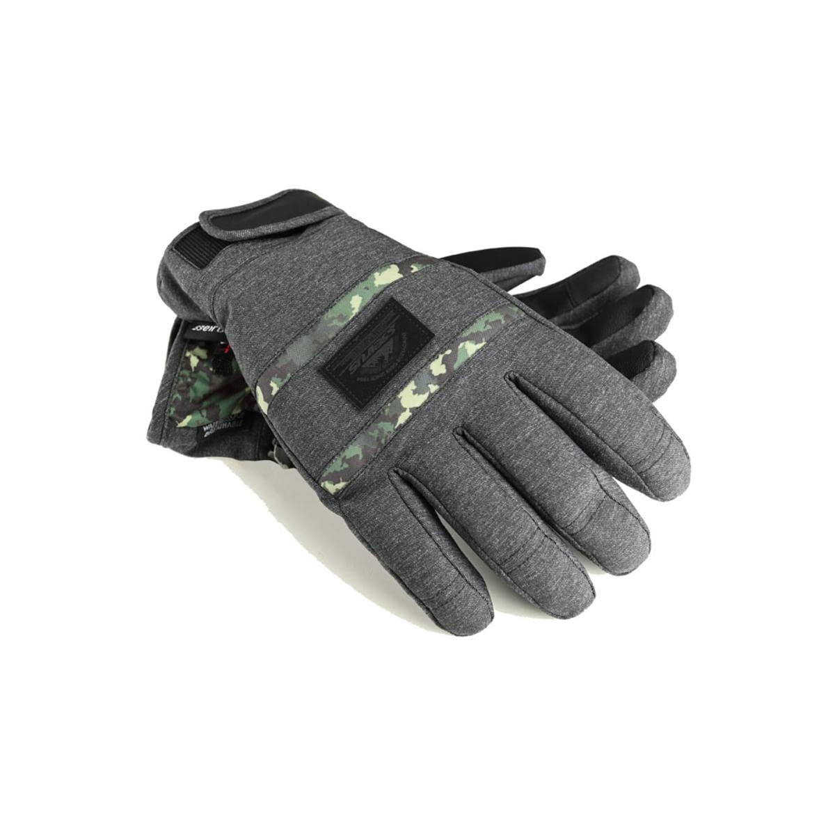Seirus Heatwave Plus ST Westward Glove Black palm grip for precise control