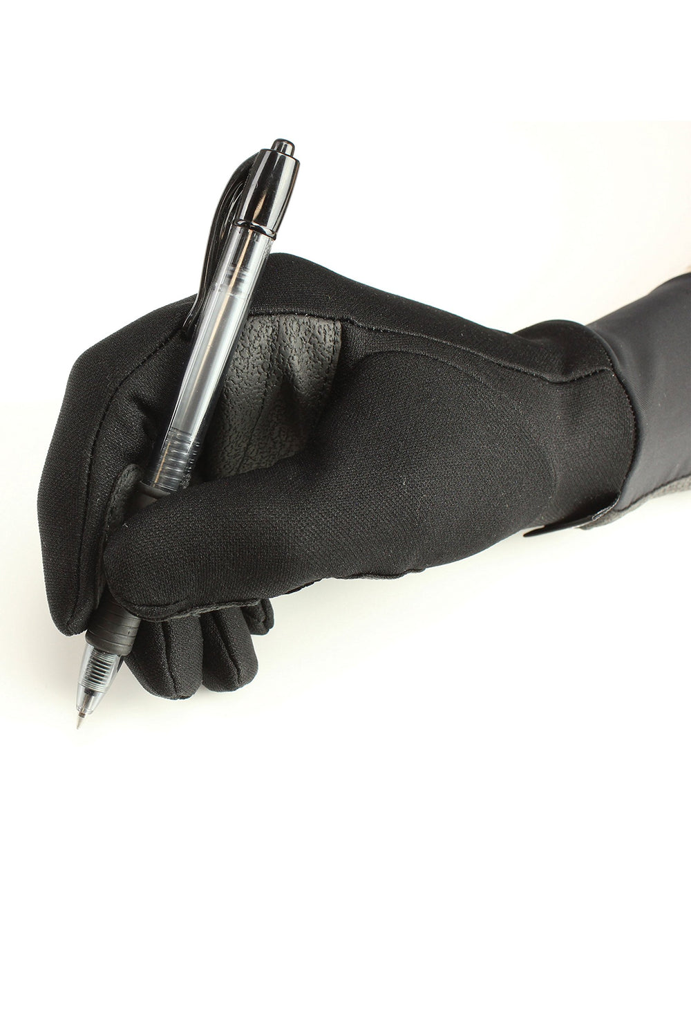 Seirus HyperLite glove form-fit cuff provides snug, easy on/off fit.