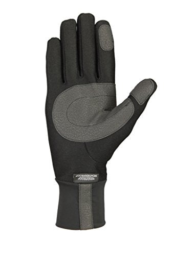 Seirus HyperLite glove with Sure Grip palm highlighted for secure outdoor grip.