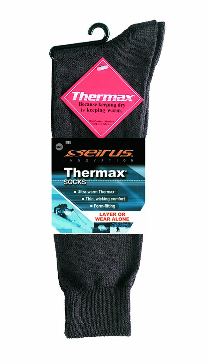Seirus Innovation Thermax sock liner under socks delivering warmth and moisture management