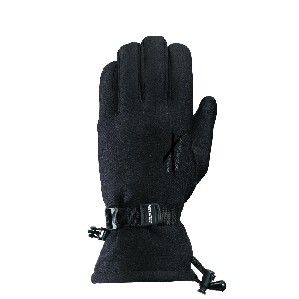 Seirus Xtreme All Weather Gauntlet palm detail showing grip for wet conditions