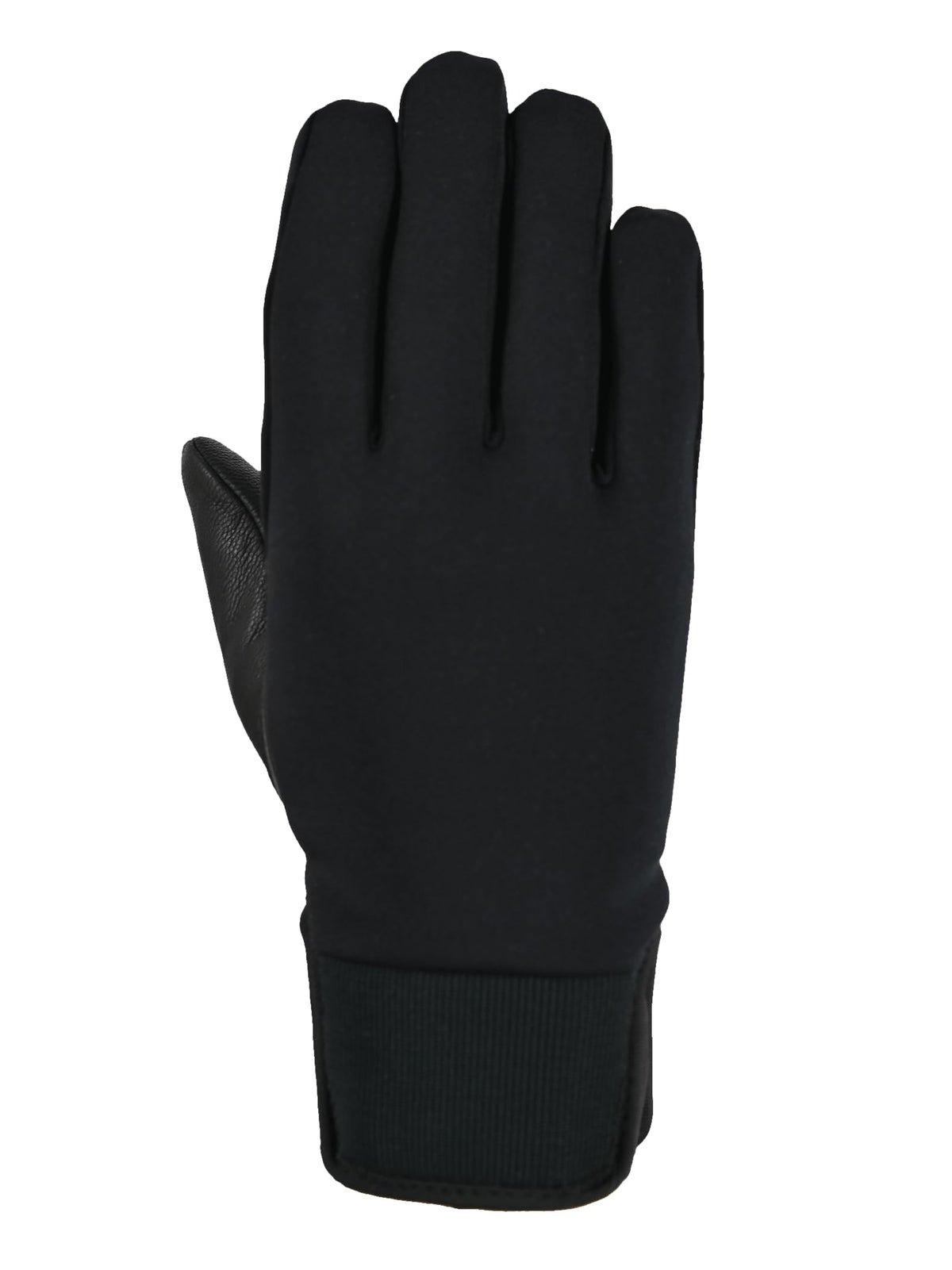 Seirus Xtreme All Weather Vantage Glove Black M front view for warmth and fit.