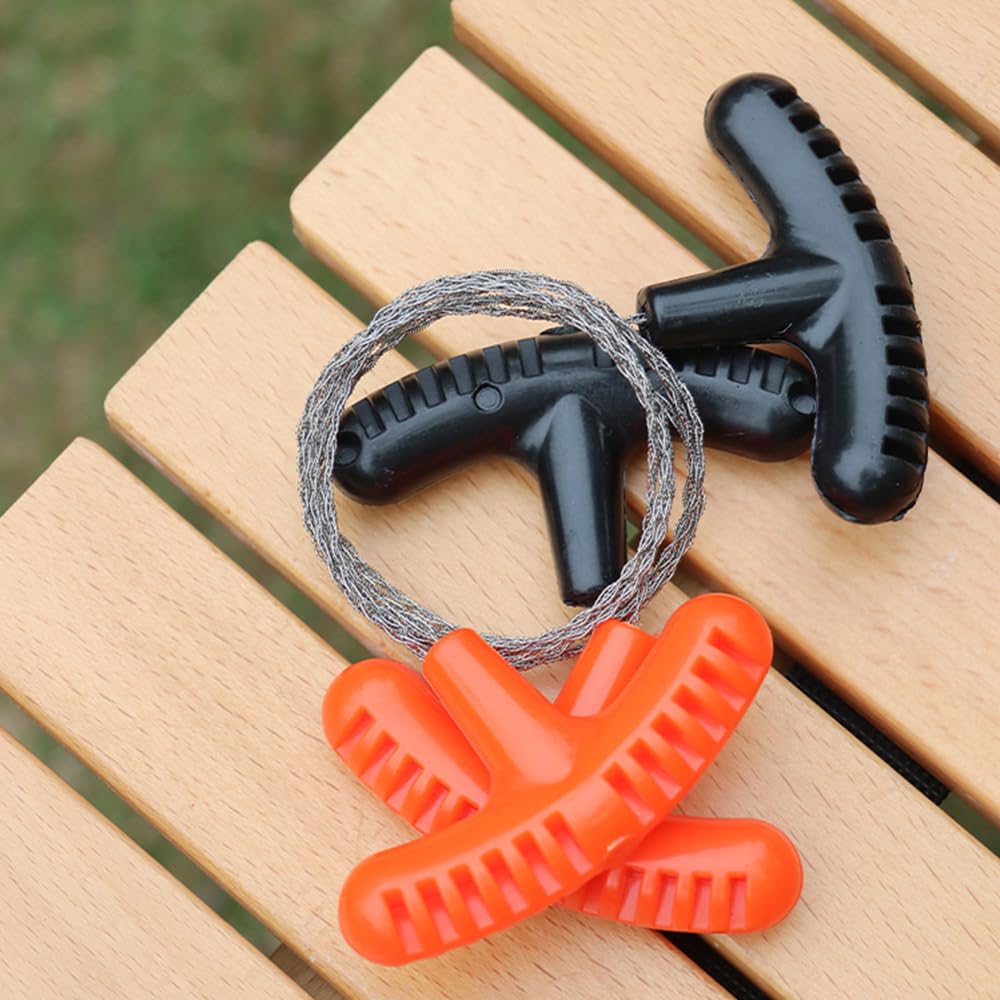 SEIWEI orange-black handle design offers visibility and comfortable use.