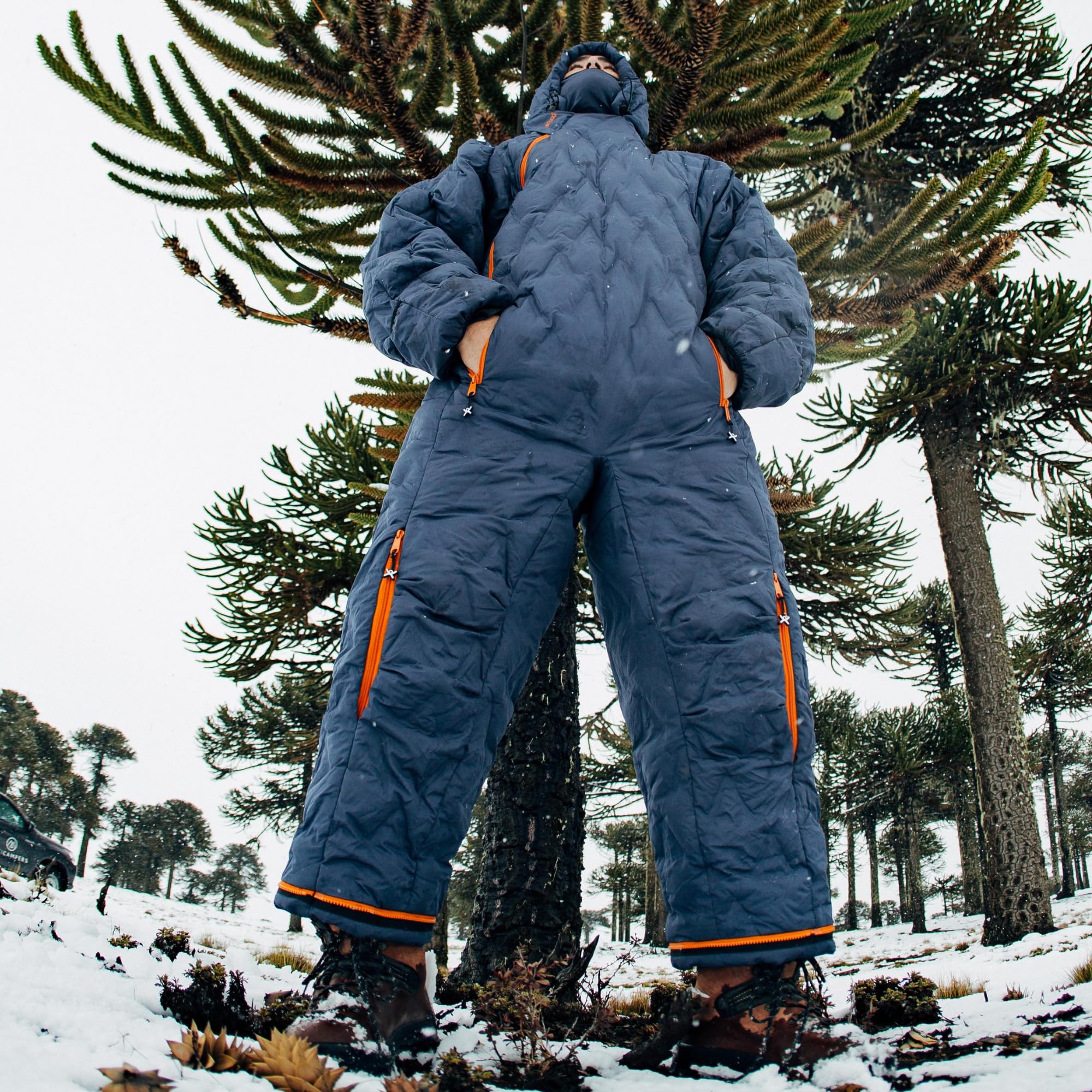 Selk'bag Pro used around camp, hammock, and outdoor lounging.