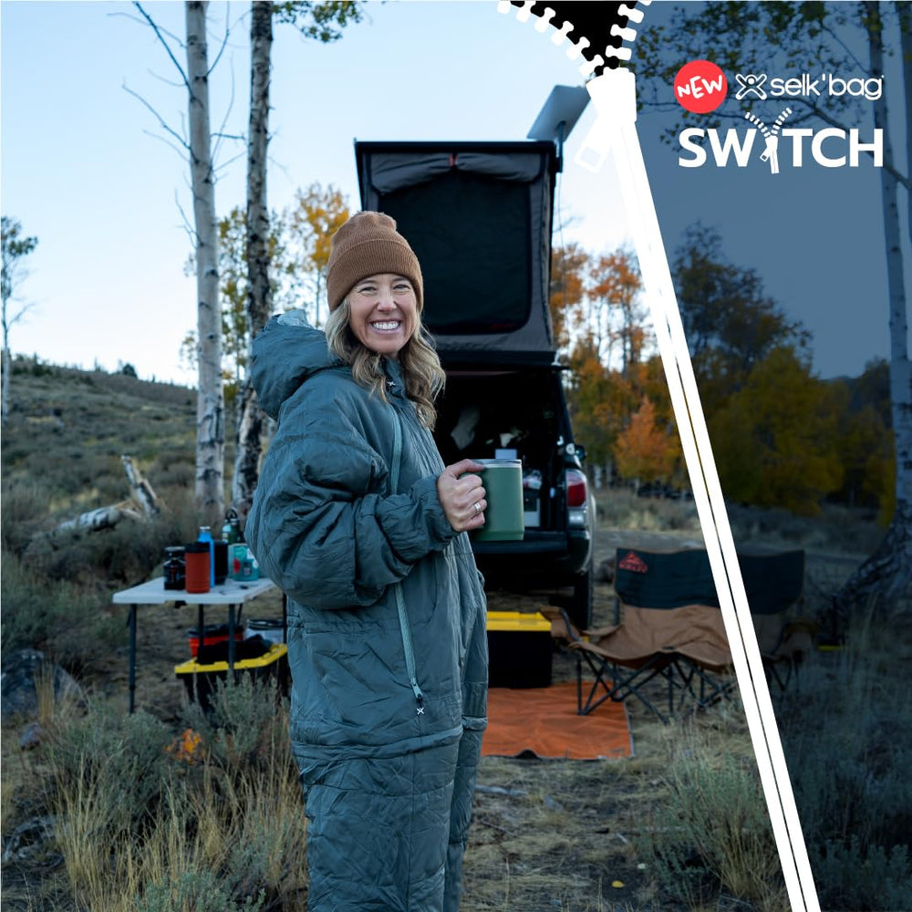 Selk'bag SWYTCH Lite travel-ready design folds compactly for on-the-go packing.