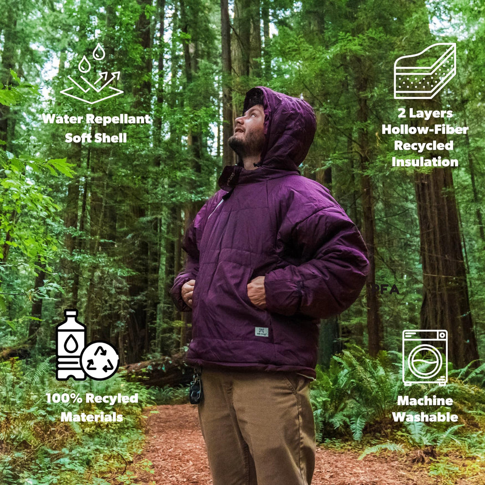 Selk'bag SWYTCH Original cinch at waist and hips for a secure fit.