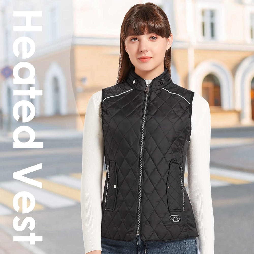 SEMANJLL heated vest battery pack powers long-lasting warmth during outdoor activities.