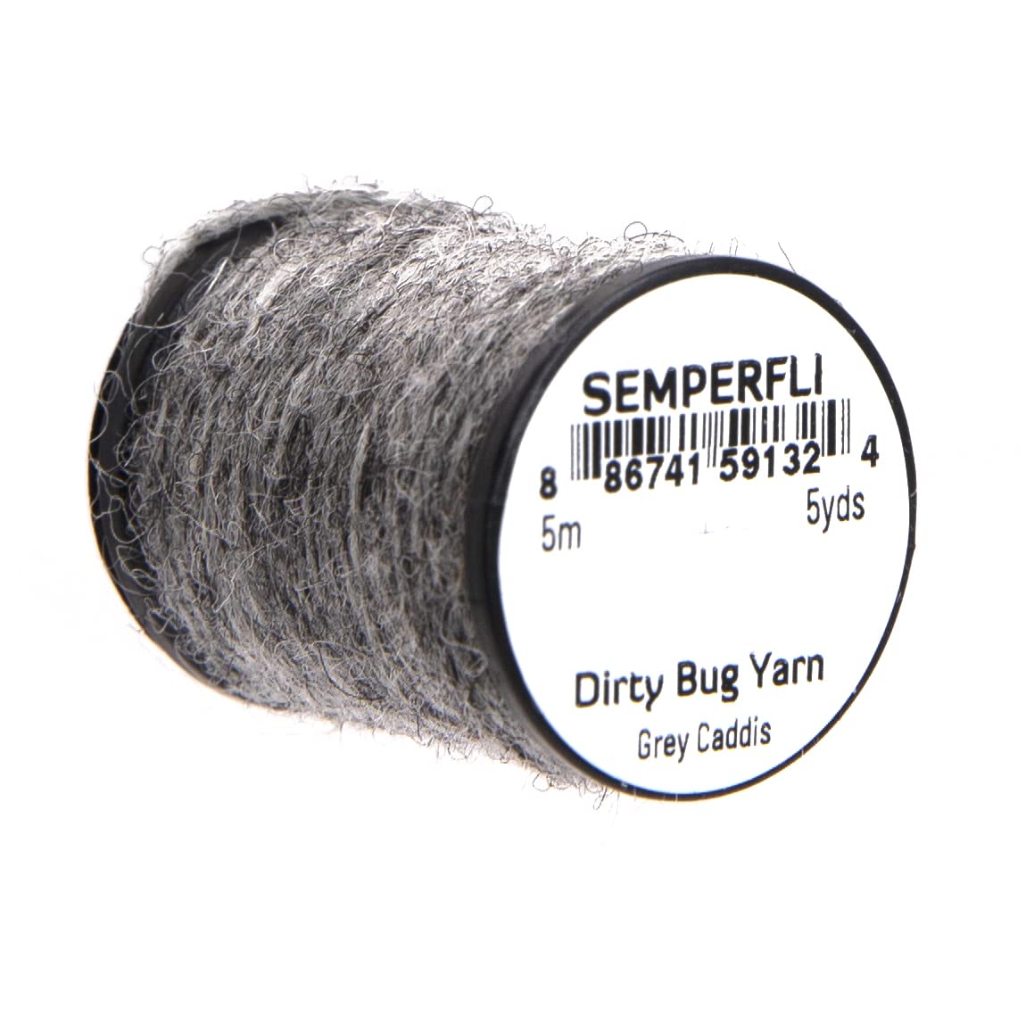 Semperfli Dirty Bug Yarn multicolor fibers create natural-looking nymphs for realistic flies.