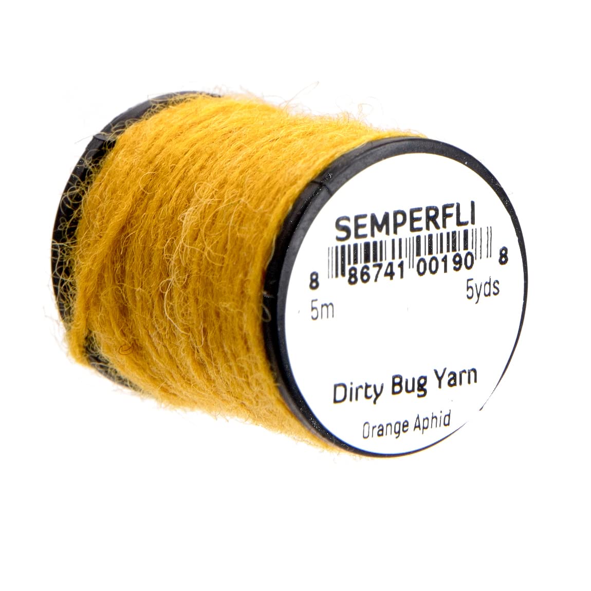 Semperfli Dirty Bug Yarn spool with multicolor fibers for natural insect inspired flies